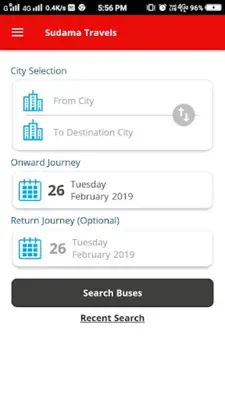 Sudama Travels android App screenshot 4